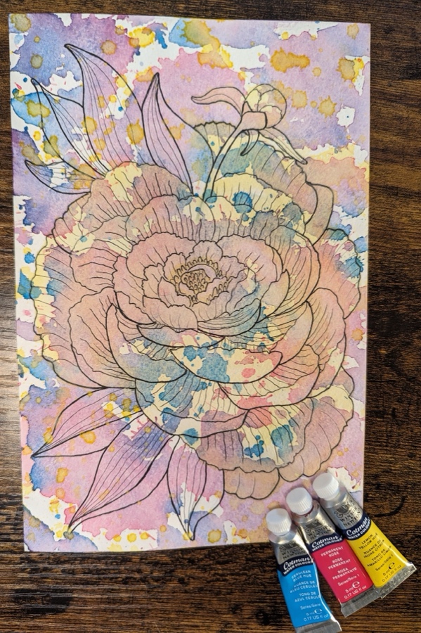 Primary Colors Flower